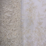 EVENING COUTURE SEQ &amp; BEADS - IVORY
