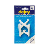 SELF ADHESIVE HOOK PLASTIC DOUBLE
