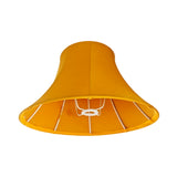 POLY COTTON LAMP SHADE ORANGE