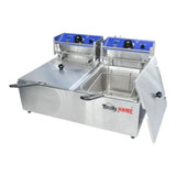 DEEP FRYER DOUBLE 6L + 6L