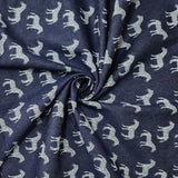 150CM PRINTED DENIM-ZEBRAS