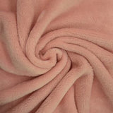 150CM PLAIN MONGOLIAN FLEECE-BLUSH PINK