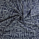 150CM PRINTED DENIM-GRAFFITI