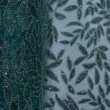 SEQ &amp; BEADS LEAF BOTTLE GREEN