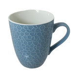 EMBOSSED MUG-BLUE