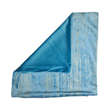 CUSHION COVER SUEDE PRINT TEAL
