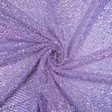 SEQUINS TULLE - LAVENDER