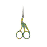 EMBROIDERY SCISSOR STORK COLOR GREEN