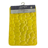 MEMORY BATH MAT YELLOW