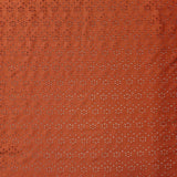 CVC EMBROIDERY KNIT-RUST