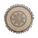 PLACEMAT HESSIAN MANDELA ART