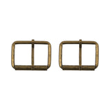 36MM BUCKLE W/ROLLER BAR - COPPER