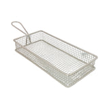 CHROME FRYER CHIP BASKET W/HANDLE