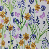 FLORIAL PRINTED COTTON CANVAS