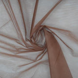 300CM QLTY TURKISH POLYESTER TULLE - STONE DARK