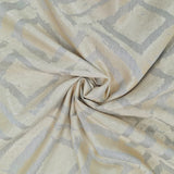 280CM JACQUARD CURTAIN - CREAM