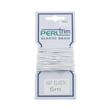 HAT ELASTIC-5M CARD WHITE