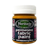 FABRIC PAINT 50ML YELLOW OCHRE
