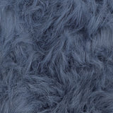 LONG HAIR FUR-GREY BLUE