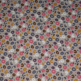 BABY COTTON PRINT PANTHER (150CM)(CHALK)