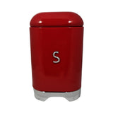 SUGAR TIN RED
