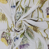 FLORIAL PRINTED COTTON CANVAS