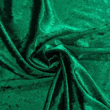 150CM CRUSHED VELOUR-JASPER GREEN