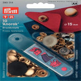 15MM NON SEW ANORAK - GOLD