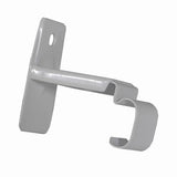 C BKT SINGLE METAL WHITE