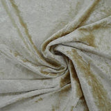 150CM CRUSHED VELOUR-GOLD