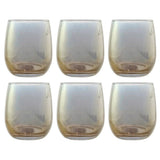 6PC GLASS SET BLACK