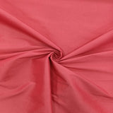 150CM STRETCH TAFETTA-DK CORAL