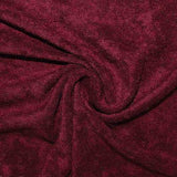 T/C TERRY TOWELLING - ZINFANDEL
