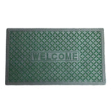 WELCOME DOOR MAT-GREEN