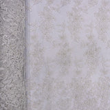EVENING COUTURE SEQ &amp; BEADS - OFF WHITE