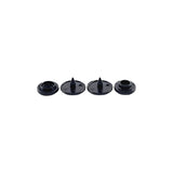 10-7MM KAM P/S FASTNERS - BLACK