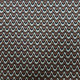 JACQUARD BENGALINE WAVES