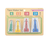 BIAS BINDING MAKER 4PC CARDED