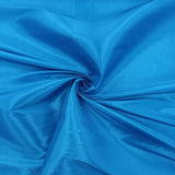150CM STRETCH TAFETTA-DK TURQ
