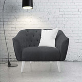 150CM PLAIN VELVET UPHOLSTERY-BROWN