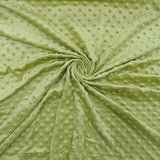 150CM PLAIN MINKY FLEECE-PALE GREEN