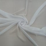 MILK GEORGETTE PLAIN (150CM)(WHITE)