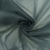300CM QLTY TURKISH POLYESTER HAYAL TULLE - DARK GREY