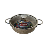 LOW CASSOROLE INDUCTION 26CM -BEIGE