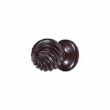 FIN 90MM SWIRL RESIN - MAHOGANY