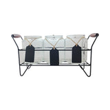 3PC CANNISTER ON STAND