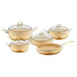 NON STICK GRANITE COOKWARE SET 9Pcs