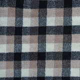 SHERPA FUR PRINT WATSON CHECK (BEIGE)