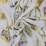 FLORIAL PRINTED COTTON CANVAS